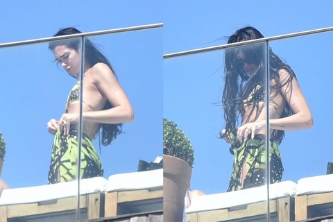 DUA LIPA NO BRASIL: PAPARAZZI FAZEM FOTOS DA CANTORA DE BIQUÍNI NO HOTEL
